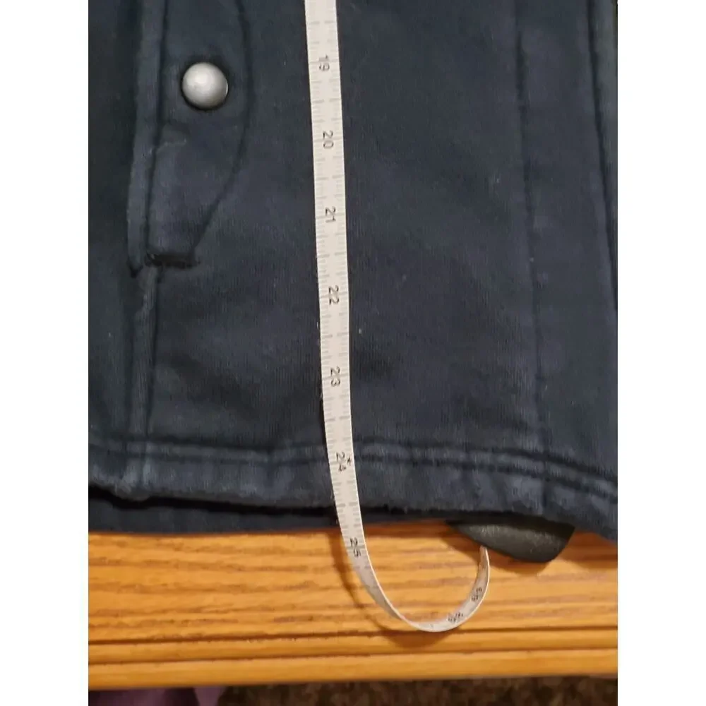 Columbia Women’s Full Zip Fleece Jacket Size M Navy Blue Sherpa Lined Soft Warm